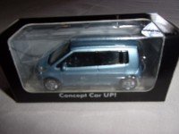 1/54 VOITURE MINIATURE 3 INCH VOLKSWAGEN VW SPACE UP CONCEPT CAR UP BLEU NOREV